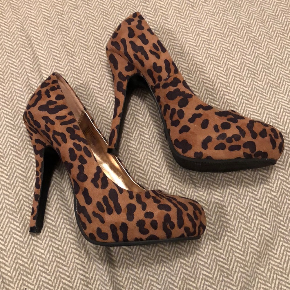 Mossimo Supply Co. Leopard Print Heels